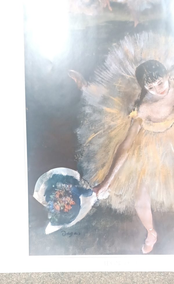 poster Verkerke: Edgar Degas - Fin d'arabesque 60 x 80 cm - Afbeelding 2