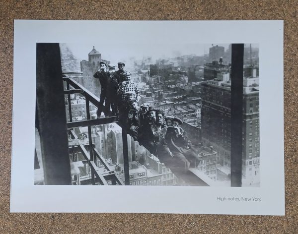 poster Verkerke:  Hulton Getty - high notes, New York 1930  70 x 50 cm