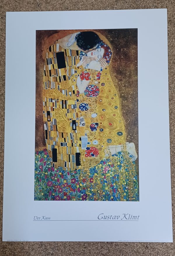 poster Egim: Gustav Klimt - The Kiss 50 x 70 cm