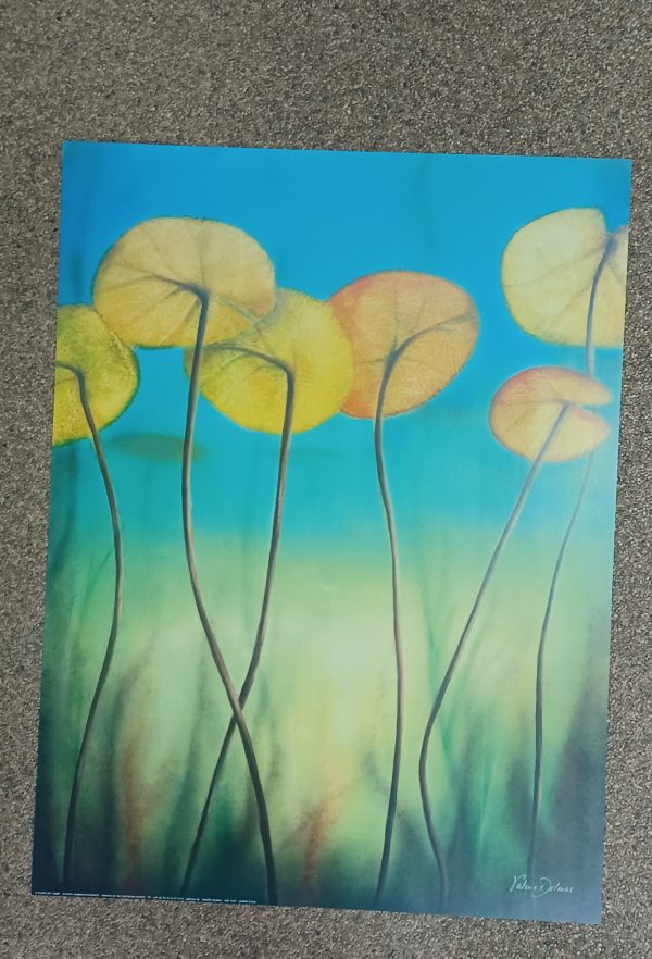 poster Platin Art:  Valerie Delmas - Jardin d'eau 60 x 80 cm
