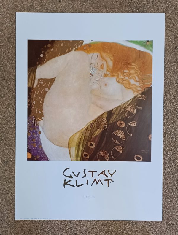 poster Egim: Gustav Klimt - Danaë 50 x 70 cm - Afbeelding 2