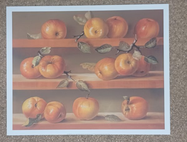 poster Universal Prints:  Wisnienska - Pommes Rouges 45 x 36 cm