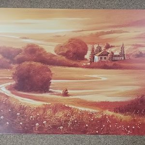 poster Eurographics Leon Wells - Flower Way 80 x 60 cm