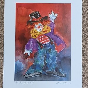 poster universal prints: Ute Mertens - ik ben de grootste 30 x 40