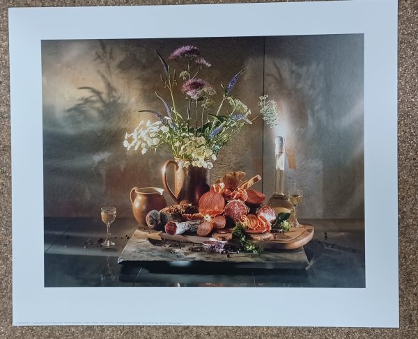 poster Eurographics Roland Löbig - Meat and Bread II 60 x 50 cm
