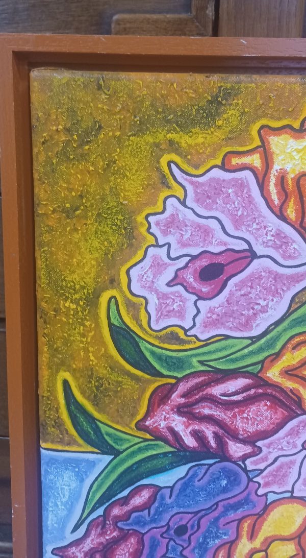 schilderij Marlies van Wezel - Tulips 70 x 50 cm - Afbeelding 2