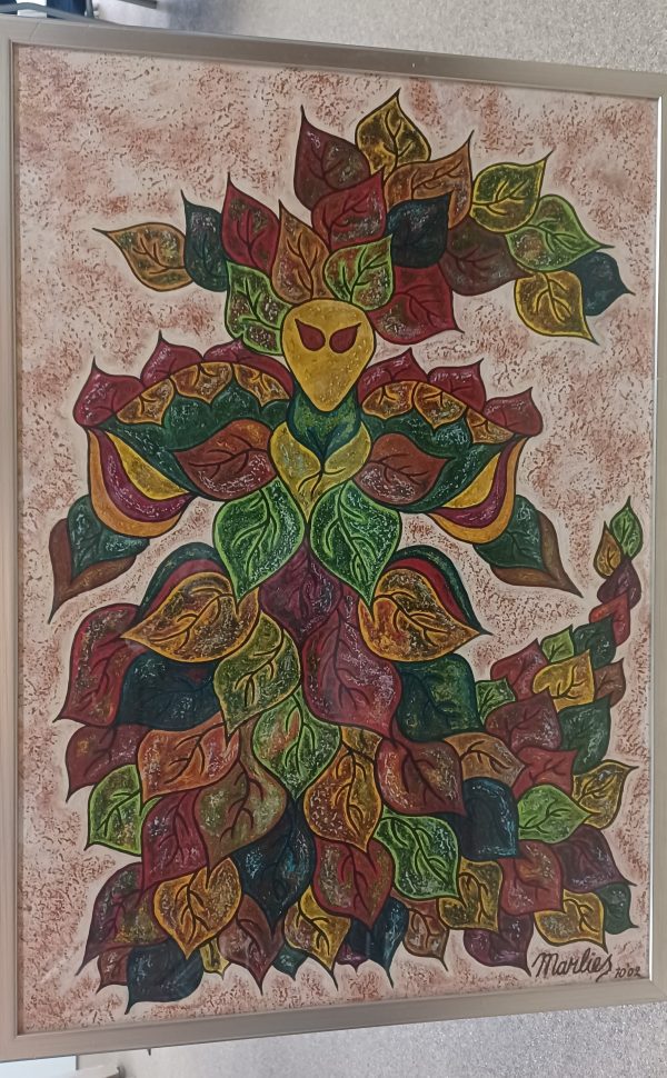 schilderij Marlies van Wezel - Herfst 70 x 100 cm - Afbeelding 3