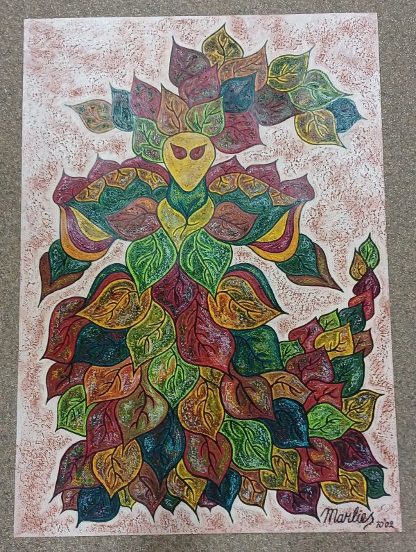 schilderij Marlies van Wezel - Herfst 70 x 100 cm - Afbeelding 4