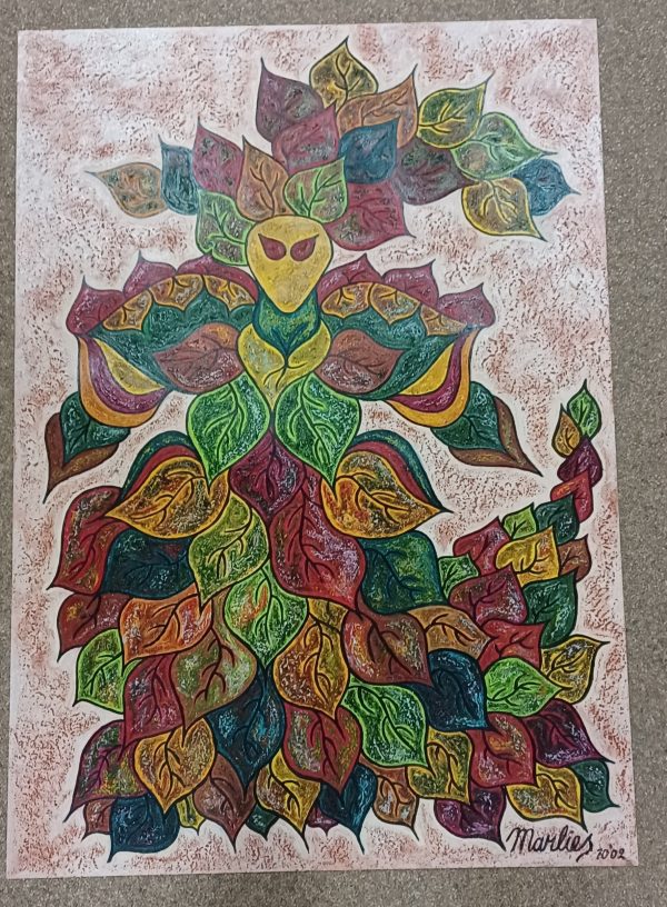 schilderij Marlies van Wezel - Herfst 70 x 100 cm