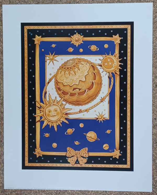 poster Eurographics Fabian Puccini – Starry night 40 x 50 cm