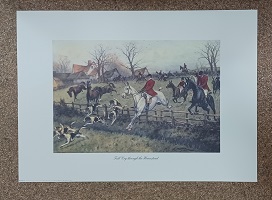 poster Ricordi G. Wright - Hunting 70 x 50 cm