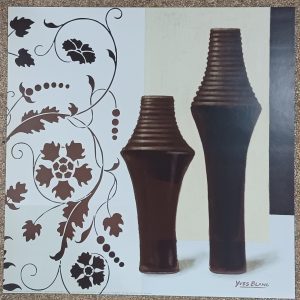 poster Eurographics Yves Blanc -Les Feuilles de l' Automne 50 x 50 cm