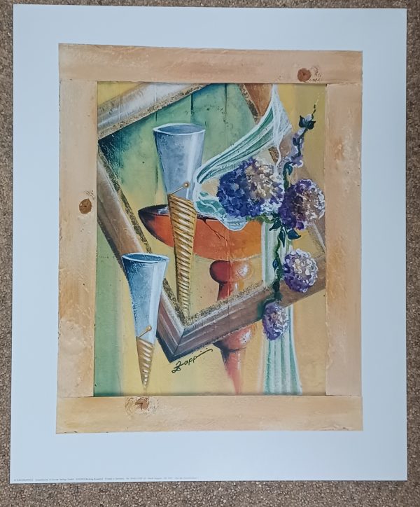 poster Eurographics Hardi Zappini - Zeit der Gemütlichkeit I 50 x 60 cm