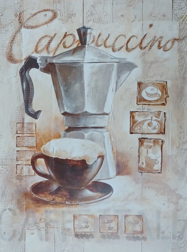 poster Eurographics Sonia Svenson - Cappuccino 30 x 40 cm