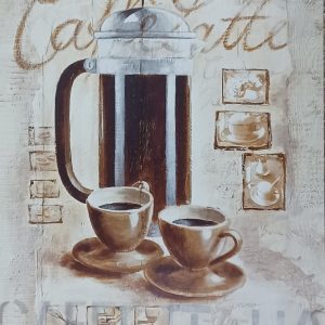 poster Eurographics Sonia Svenson - Caffé Latte 30 x 40 cm