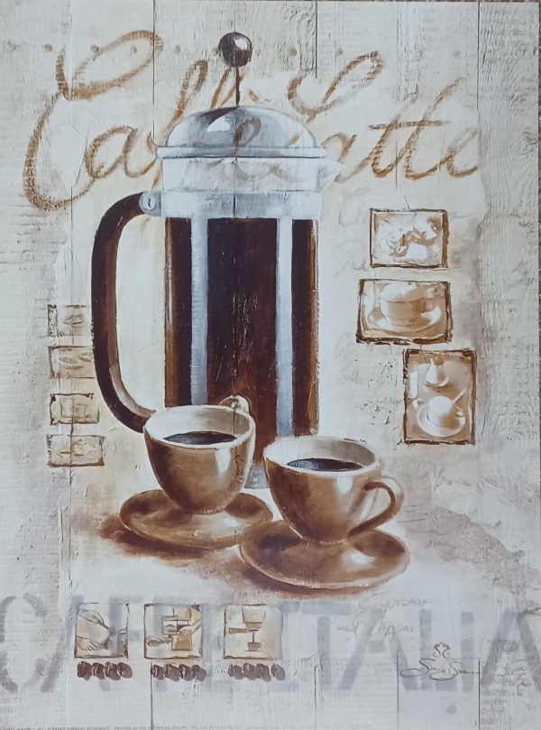 poster Eurographics Sonia Svenson - Caffé Latte 30 x 40 cm