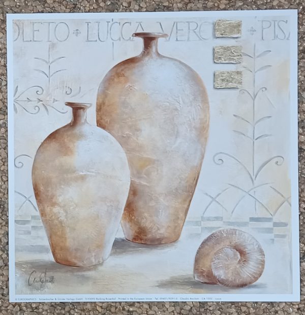 poster Eurographics Claudia Ancilotti - Lucca 18 x 18 cm