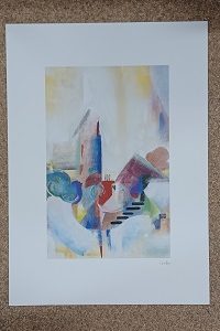 poster Avant Art David Worms – Toren  50 x 70 cm