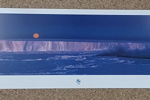 poster Ricordi M. Stenzel - Moonrise in Antarctica 90 x 30 cm