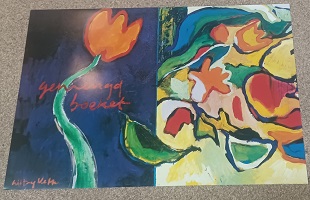poster Art Release Maarten Giltay Veth - Mixed Bouquet 90 x 60 cm - Afbeelding 2